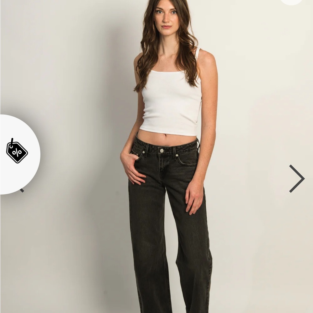 Women’s Levi’s super low jeans